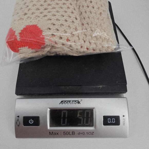 Crochet Tote Mesh Beach Bag Floral Fairycore Hobo Fairy Aesthetic Y2k Market Bag - Picture 6 of 6